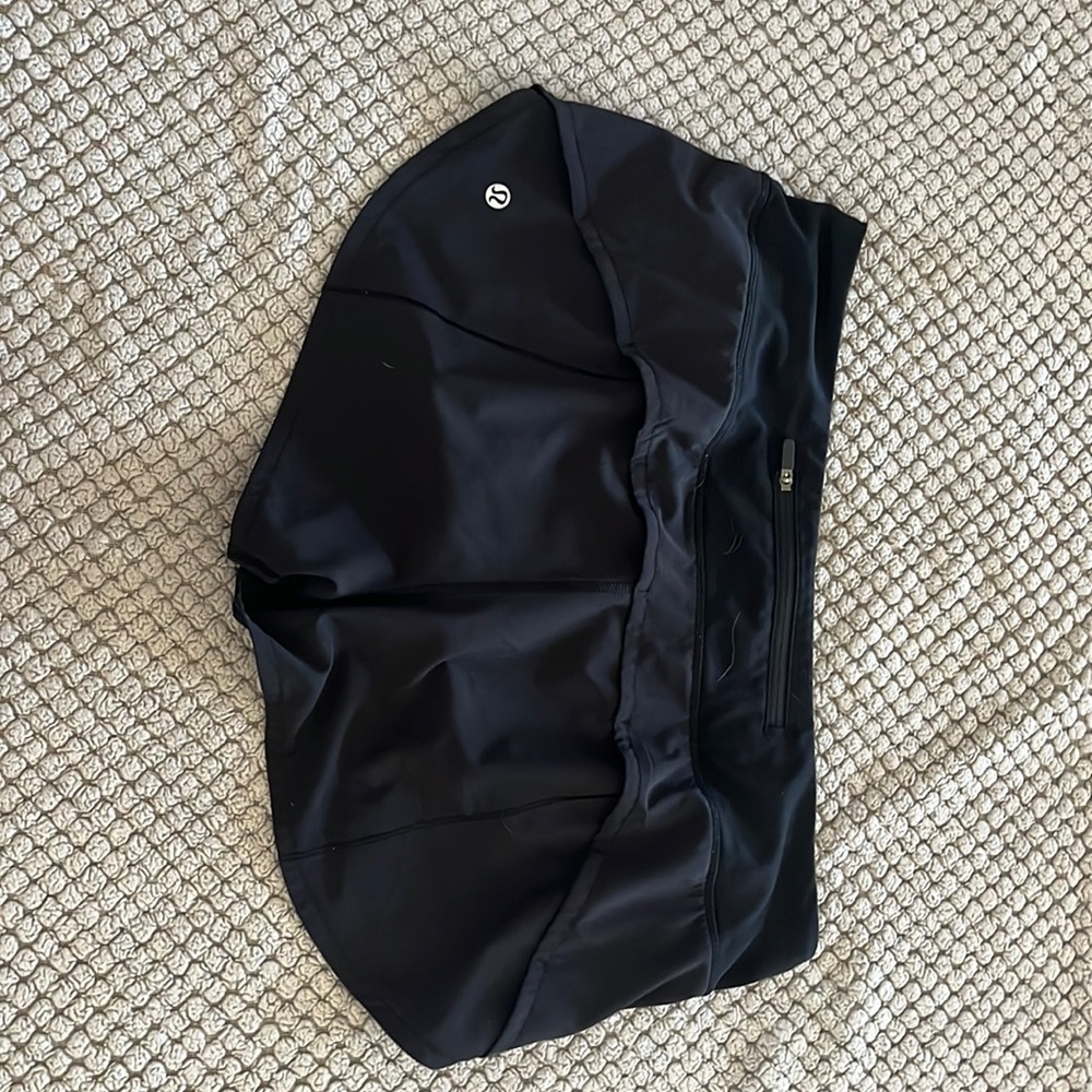 Black Lululemon shorts